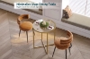 Picture of OTIS D27" Tempered Glass Top Dining Table/Bar Table (Golden)
