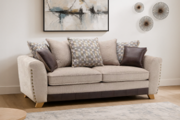 Picture of ARLO Fabric Sofa Range - 3 Seater (Sofa)