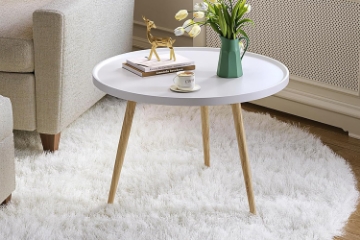 Picture of SAYGORE D23.5" Side Table (White)