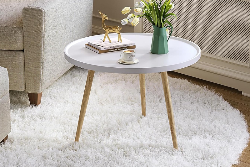 Picture of SAYGORE D23.5" Side Table (White)