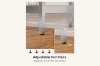 Picture of JOSEF 35.5" Tempered Glass Console Table with 3 Tiers
