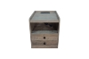 Picture of BRUNA 2-Drawer Bedside Table with Built-in Power Outlets