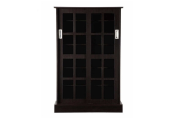Picture of BOWERY 49"X32" Sliding Door Glass Display Cabinet