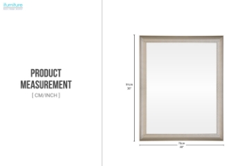 Picture of 339-043 H36" Wall Mirror