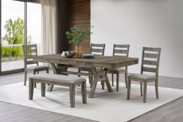 Picture of PERRY 6PC 72"- 90" Extension Dining Set
