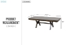 Picture of PERRY 72"- 90" Extention Dining Table