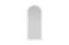 Picture of 339-019 H63" Off White Arch Mirror with LED Light