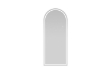 Picture of 339-019 H63" Off White Arch Mirror with LED Light