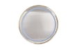 Picture of 339-011 D23.5" Golden Round Wall Mirror with LED Light