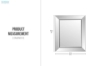 Picture of 339-023 H36" Wall Mirror