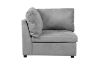 Picture of ASPECT Nappa Fabric Memory Foam Sectional Modular Sofa (Grey) - 5PC Big Combo Set