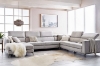 Picture of HOUSTON Memory Foam Sectional Sofa - Chaise Facing Left