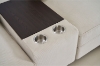 Picture of MIRANDA Modular Sofa with Ottoman & Console Power & USB Ports - Water Resistant
