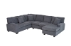 Picture of LORINA Fabric U-shape Sectional Sofa - Chaise Facing Right