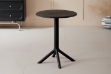 Picture of FLORINA D23.5" Round Dining Table - UV, Water & Moisture Resistance (Black)