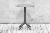 Picture of FLORINA D23.5" Round Dining Table - UV, Water & Moisture Resistance (Grey)
