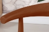 Picture of HORN Metal Frame Dining Chair with Brown Cushion - 4 Chairs in 1 Carton
