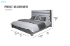 Picture of Mariano Bed Frame in Queen/Eastern King Size