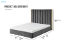 Picture of CARYS Bed Frame in Queen/Eastern King Size