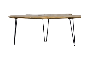 Picture of Takara 39.5" Irregular Solid Teak  Side Table