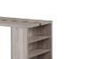 Picture of LITAKE 60" Dining Table with Shelves