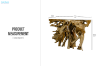 Picture of TAKARA 47" Handcrafted Teak Root Console Table