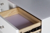 Picture of KALINA 5-Drawer Dressing Table with LED Mirror and Zerra Makeup Stool Set