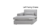 Picture of SIGNATURE Modular Sofa Range (Dust, Water & Oil Resistant) - 1 Left Facing Chaise + 1 Armless Chair + 1 Right Facing Arm