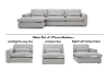 Picture of SIGNATURE Modular Sofa Range (Dust, Water & Oil Resistant) - 1 Left Facing Chaise + 1 Armless Chair + 1 Right Facing Arm