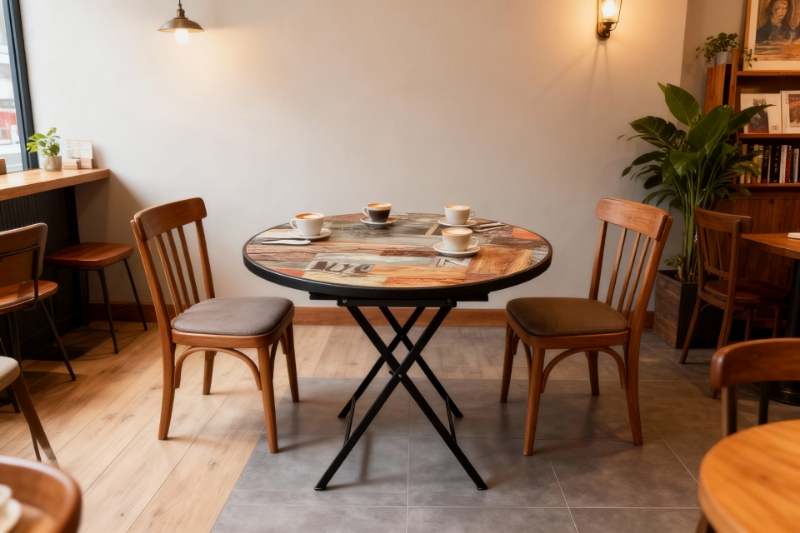 Picture of Rune D35.5" Round Folding Table