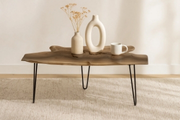 Picture of Takara 39.5" Irregular Solid Teak  Side Table