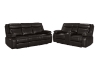 Picture of ZENO Power Reclining Sofa Range with Drop-Down Console & Cup Holders & USB & Type-C Ports
