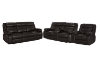 Picture of ZENO Power Reclining Sofa Range - Sofa with Drop Down Console, USB & Type-C Ports(3RRC)