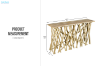 Picture of WILDBRANCH 63" Teakwood Console Table