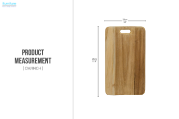 Picture of TIPPY 17.5"x10" Teak Wood Cutting Board