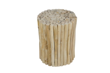 Picture of WILDBRANCH D14" Teak Wood Stool/Side table