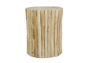 Picture of WILDBRANCH D14" Teak Wood Stool/Side table