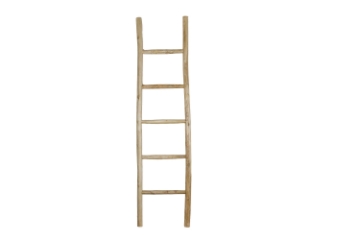 Picture of WILDBRANCH 71" Big Teak Wood Towel Ladder