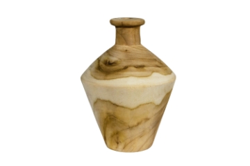 Picture of 655-013 D6" Teak Wood Vase