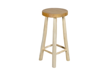 Picture of KOEN H29.5" Teak Wood Bar Stool