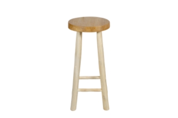 Picture of KOEN H29.5" Teak Wood Bar Stool