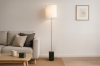 Picture of FLOOR LAMP 750 Stone Grey Marble Base