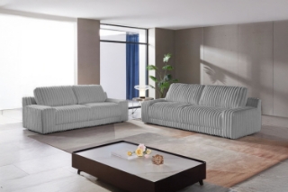 Picture of MERAX Fabric Sofa Range(Grey) - 3 & 4 Seater Sofa Set