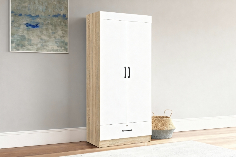 Picture of VIDA 2-Door 1-Drawer Wardrobe
