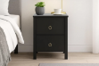 Picture of METRO Pine Nightstand (Black)