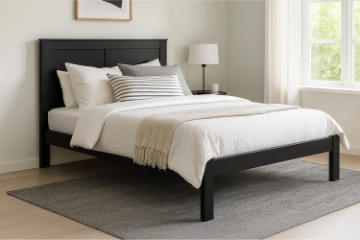 Picture of METRO Eastern Bed Frame in Twin/Double Sizes (Black)