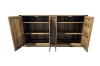 Picture of DORN 4-Door Storage Cabinet with Shelves (Oak)
