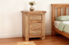 Picture of WESTMINSTER 3-Drawer Solid Oak Nightstand