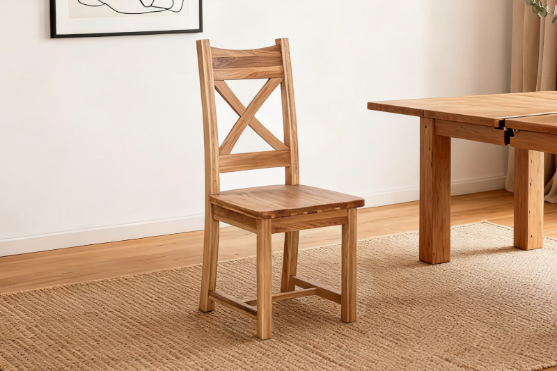 Picture of WESTMINSTER Solid Oak Dining Chair with Timber Seat