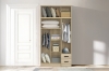 Picture of BESTA Wall Solution Modular Wardrobe System - 3-Door Wardrobe with Top Unit